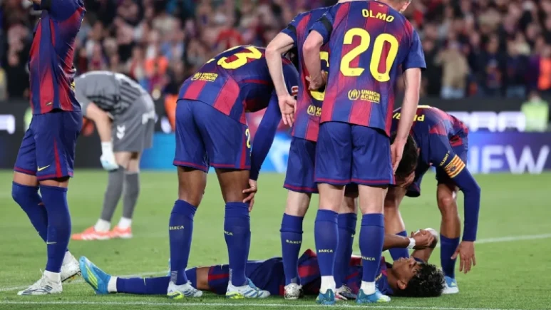 صدمة في برشلونة… نهاية مبكرة لموسم يامال